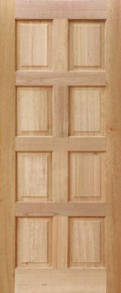 Eight Panel Door | Varnished Door Photo | Shop Online with Doors Direct
