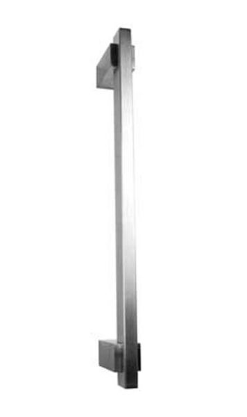 600mm Back to Back Oblong Section Stainless Steel Handles Front Image