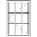 Picture of SC1 Strongwood Security Window 600W X 920H