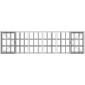 Picture of SC22108 Strongwood Security Window 3375W X 920H
