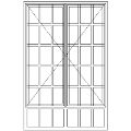 Picture of SD57/G Strongwood Security Window 1155W X 1775H