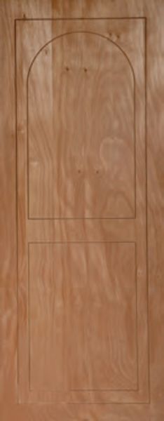 Picture of the M.D. Gaboon Morocco Internal Door 813 mm wide x 2032 mm high shown stained but with no hardware installed