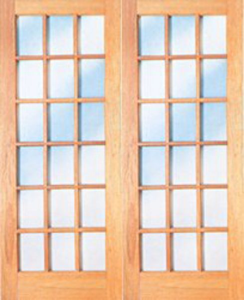 Picture of Pair 1613 Small Pane French Doors
