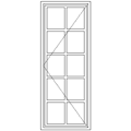 Picture of WD51 Small Pane 540W X 1460H