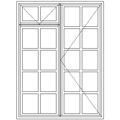 Picture of BD52F Small Pane 1103W x 1490H