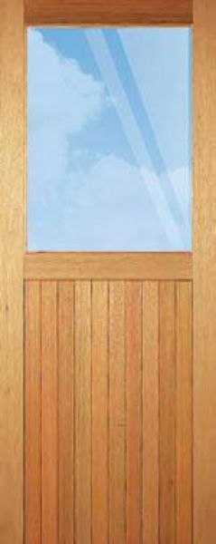 Wooden Door With Glass Pane Product Photo | Image 1 | Exterior Doors 
