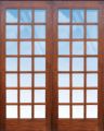 Picture of the Strongwood Security Door 1613 Patio Door 1613 mm x 2032 mm