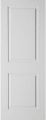 Picture of the 2 Panel Deep Moulded White Interior Door 813 mm x 2032 mm