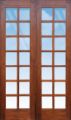 Picture of Pair 1210 Strongwood Security Doors