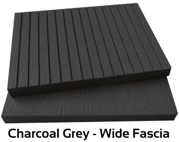 Picture of Charcoal Grey Wide Composite Fascia Board