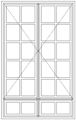 Picture of BD57/G Small Pane 1103W X 1765H