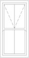 Picture of 900W X 2100H Victorian Mock Sash Window