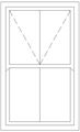 Picture of 1200W X 1800H Victorian Mock Sash Window