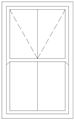 Picture of 1200W X 2100H Victorian Mock Sash Window