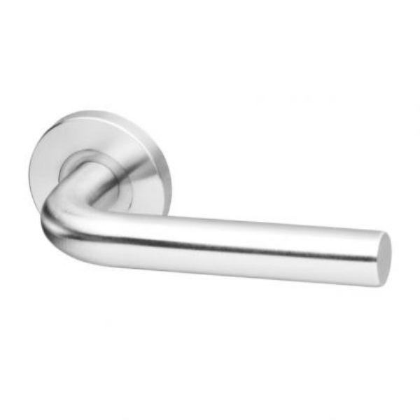 Image of Oslo 19mm lever handles | Satin Finish | Doors and Handles