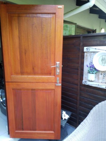 Picture of 2 Panel Meranti Stable Door 813 X 2032