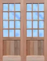 Picture of Pair of Strongwood Top Panel Bottom doors 1613 x 2032