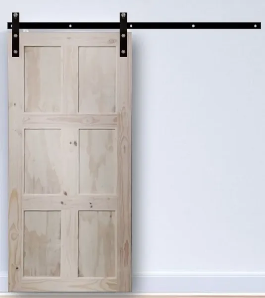 Picture of 6 Panel Pine Barn Door 930 X 2100