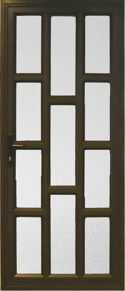 Picture of Staggered Glass Panel Door 900 X 2100