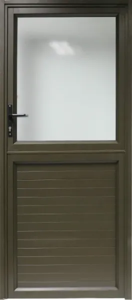 Picture of Glass Top Aluminium Panel Stable Door 900 X 2100