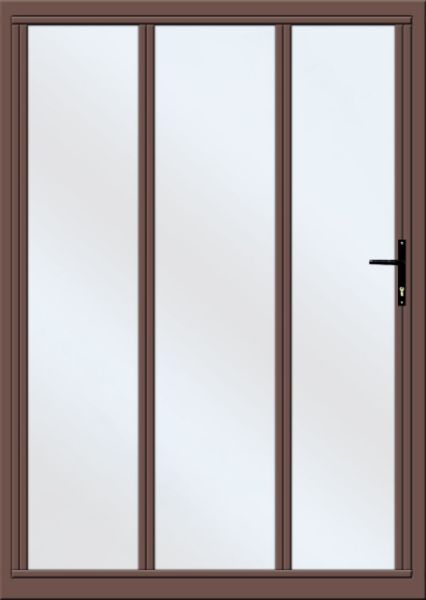 Picture of 1800 X 2100 3 Panel Econo Aluminium Folding Door