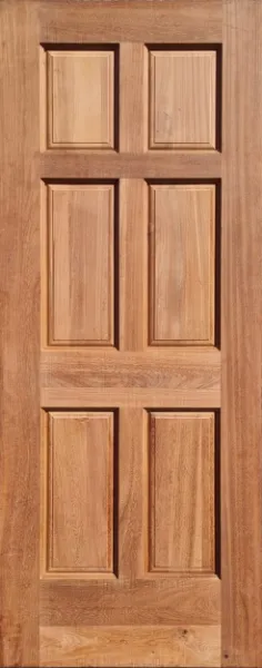 Picture of 6 Panel Kiaat Door 813 X 2032