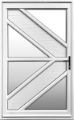 Picture of Kenzo Aluminium DIFDGLGTLC Pivot Door 1200 X 2100