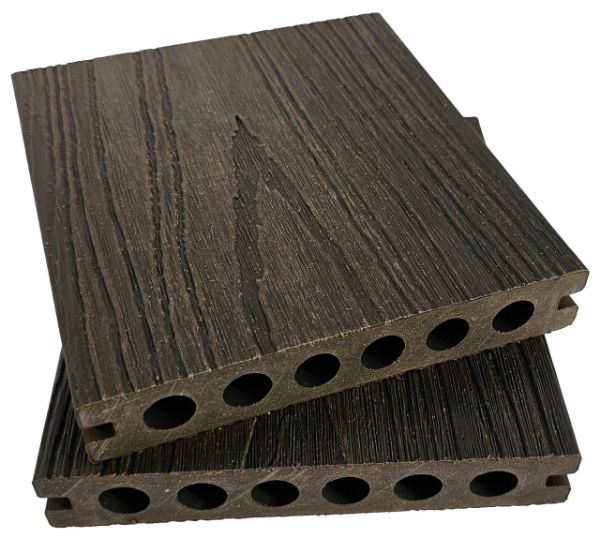 Picture of Redwood / Walnut Dual Colour Ultra Composite Decking Board